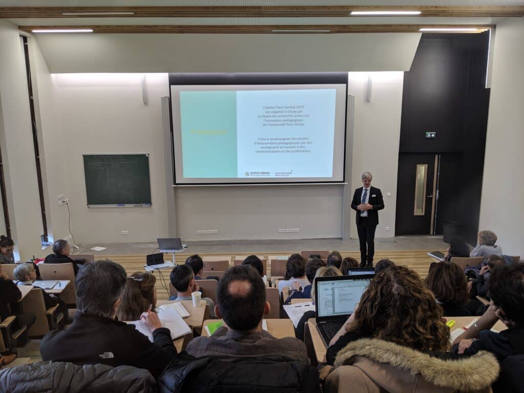 Conférence assurée par Martin Riopel, premier titulaire de la Chaire